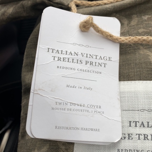 Restoration Hardware Italian vintage duvet… - Picture 3 of 3